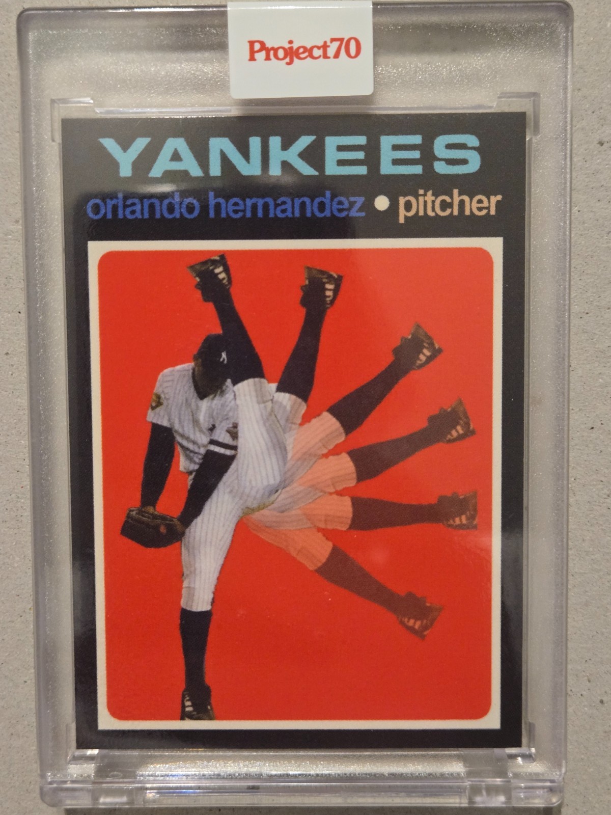 2021 Topps Project 70 Card 192 1971 Orlando Hernandez by Action Bronson PR: 1302 2021 Topps Project 70 Card 192 1971 Orlando Hernandez by Action Bronson PR: 1302