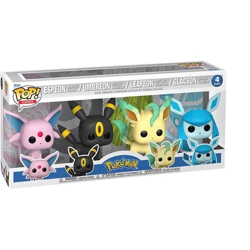 Pokemon Eevee Evolutions Funko Pop Vinyl Figure 4-Pack Pokemon Eevee Evolutions Funko Pop Vinyl Figure 4-Pack