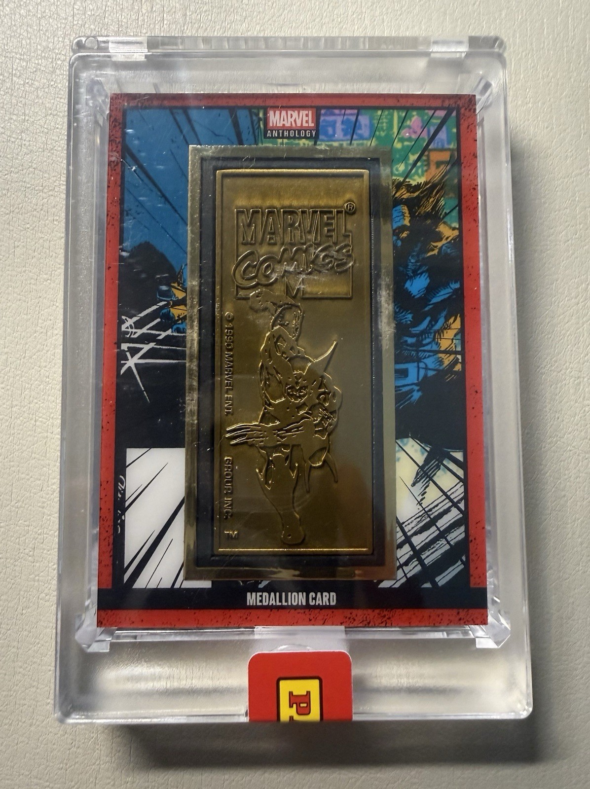 2025 Panini Marvel Anthology WOLVERINE Encased Medallion (1989, Issue #24) 2025 Panini Marvel Anthology WOLVERINE Encased Medallion (1989, Issue #24)