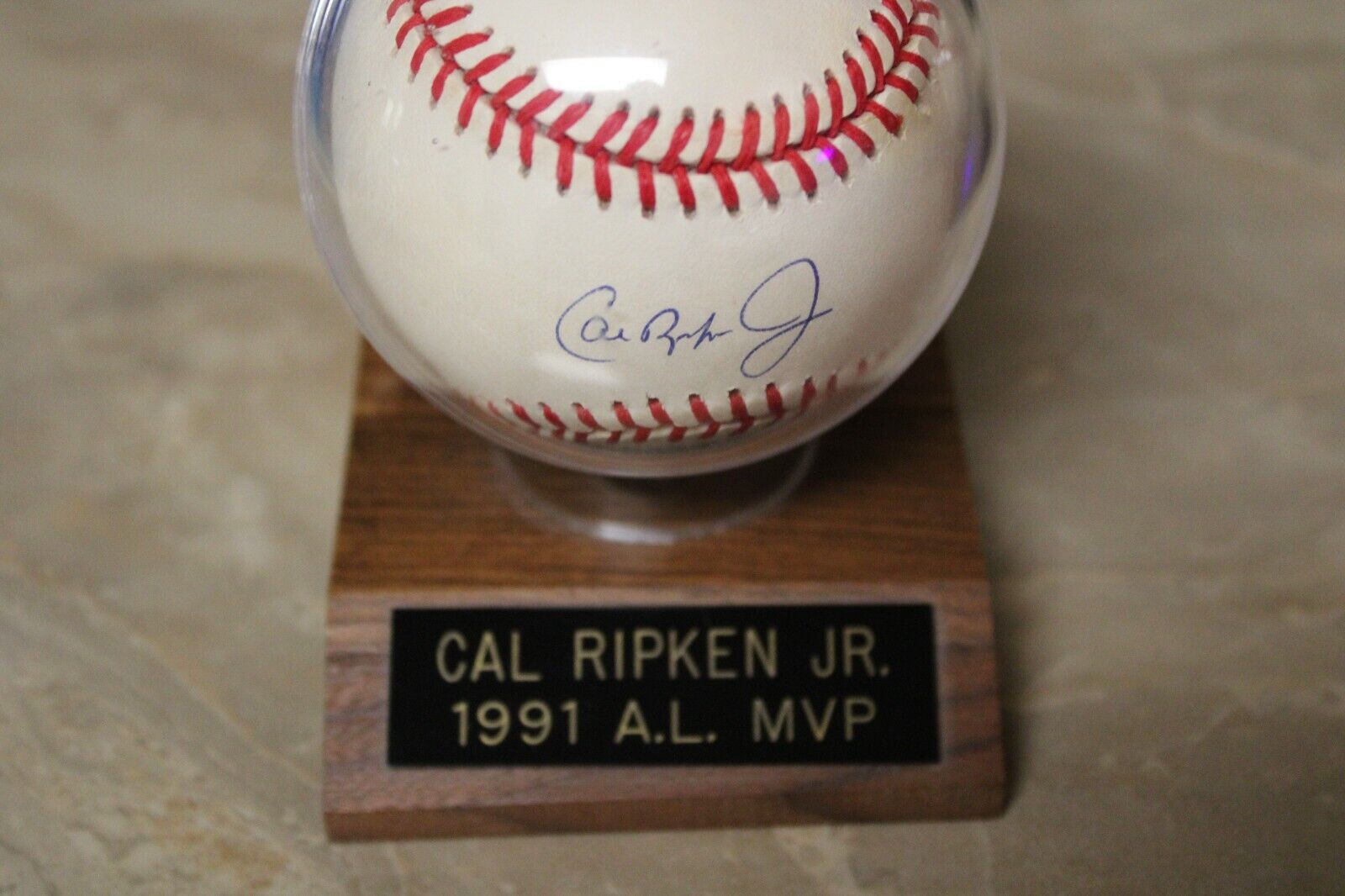 Cal Ripken Jr. Autographed Baseball w/COA