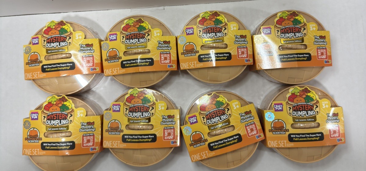 RMS Mystery Dumpling- Fall Leaves Edition- Pumpkin π Spice Scented- Lot of 8 RMS Mystery Dumpling- Fall Leaves Edition- Pumpkin π Spice Scented- Lot of 8
