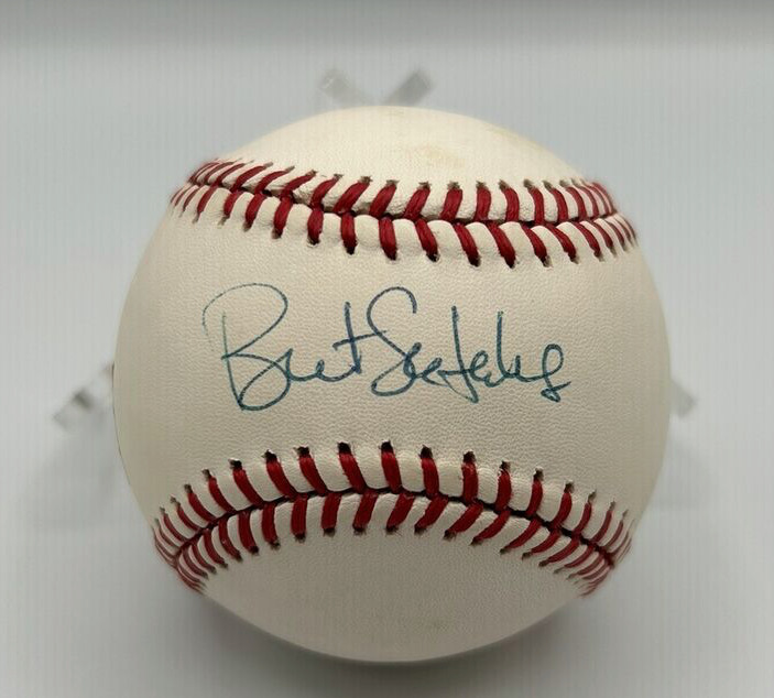Bret Saberhagan Autographed Hand Signed Baseball Authentic Auto DCI COA ROYALS