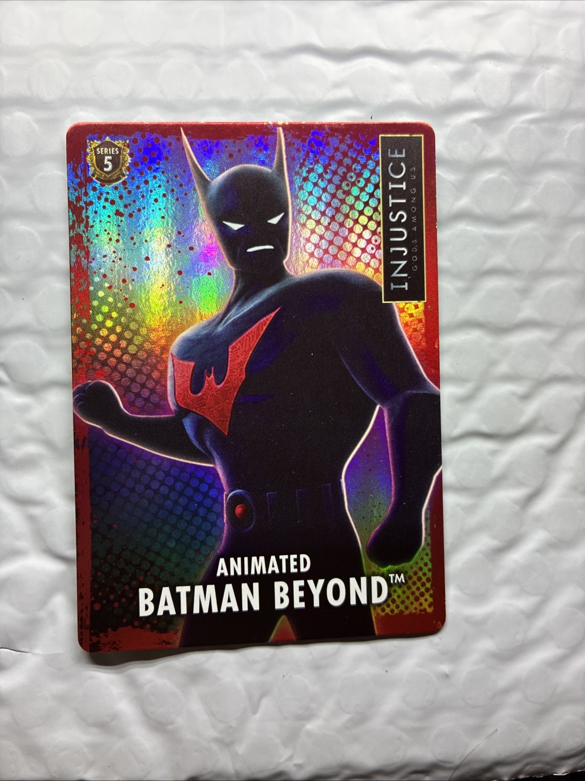 (NEW) Dc Injustice Arcade SERIES 5 FOIL MINT #59 BATMAN BEYOND ANIMATED RARE (NEW) Dc Injustice Arcade SERIES 5 FOIL MINT #59 BATMAN BEYOND ANIMATED RARE