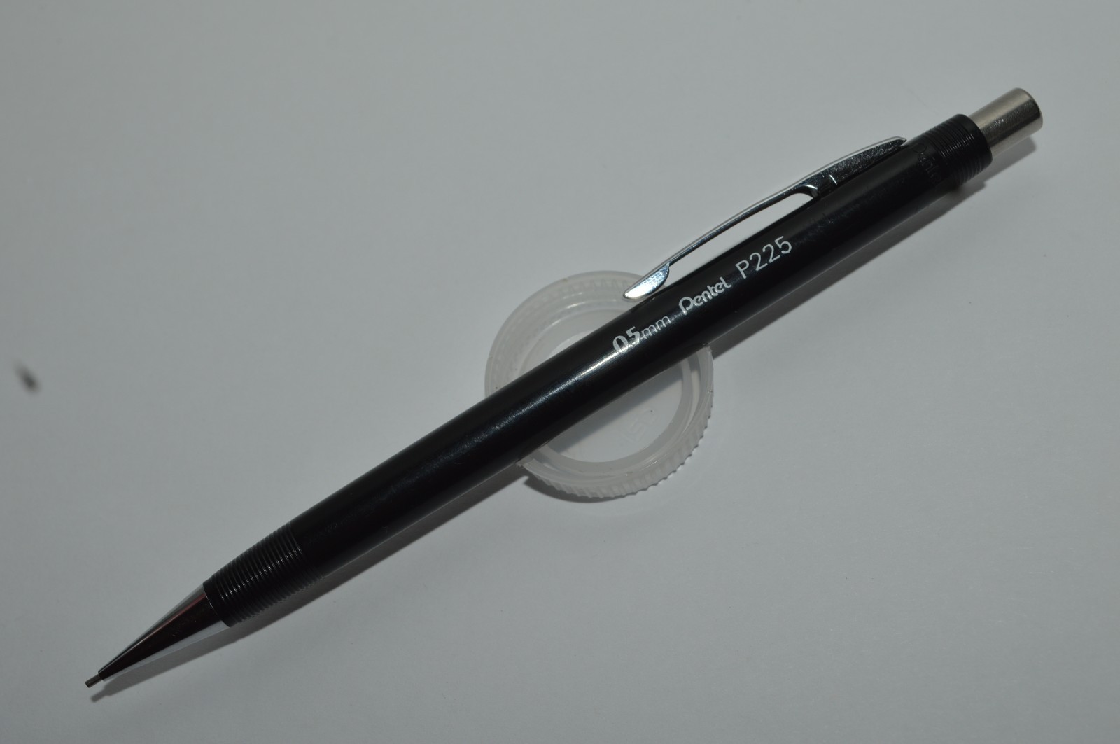 PENTEL P225-A Pro-Am Automatic Pencil 0.5mm Black Japan Circa December 1998