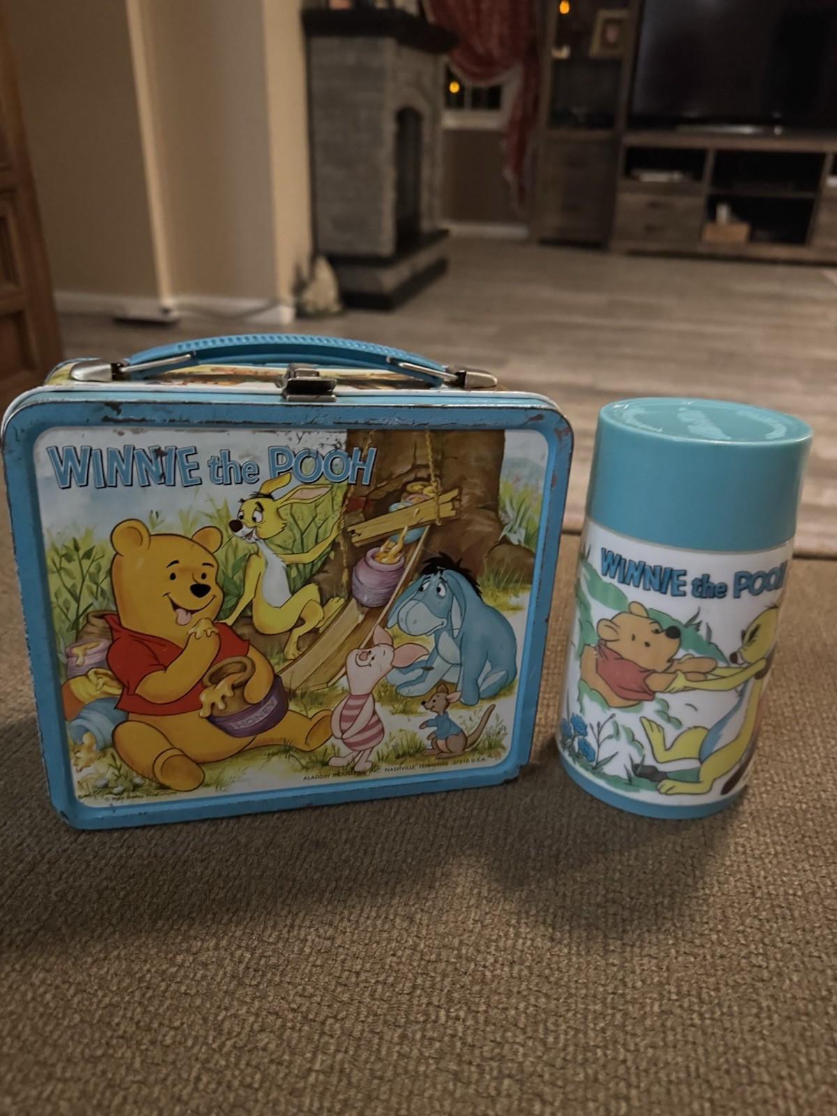 Vintage 1970’s Winnie The Pooh Lunchbox and Thermos Walt Disney Vintage 1970’s Winnie The Pooh Lunchbox and Thermos Walt Disney