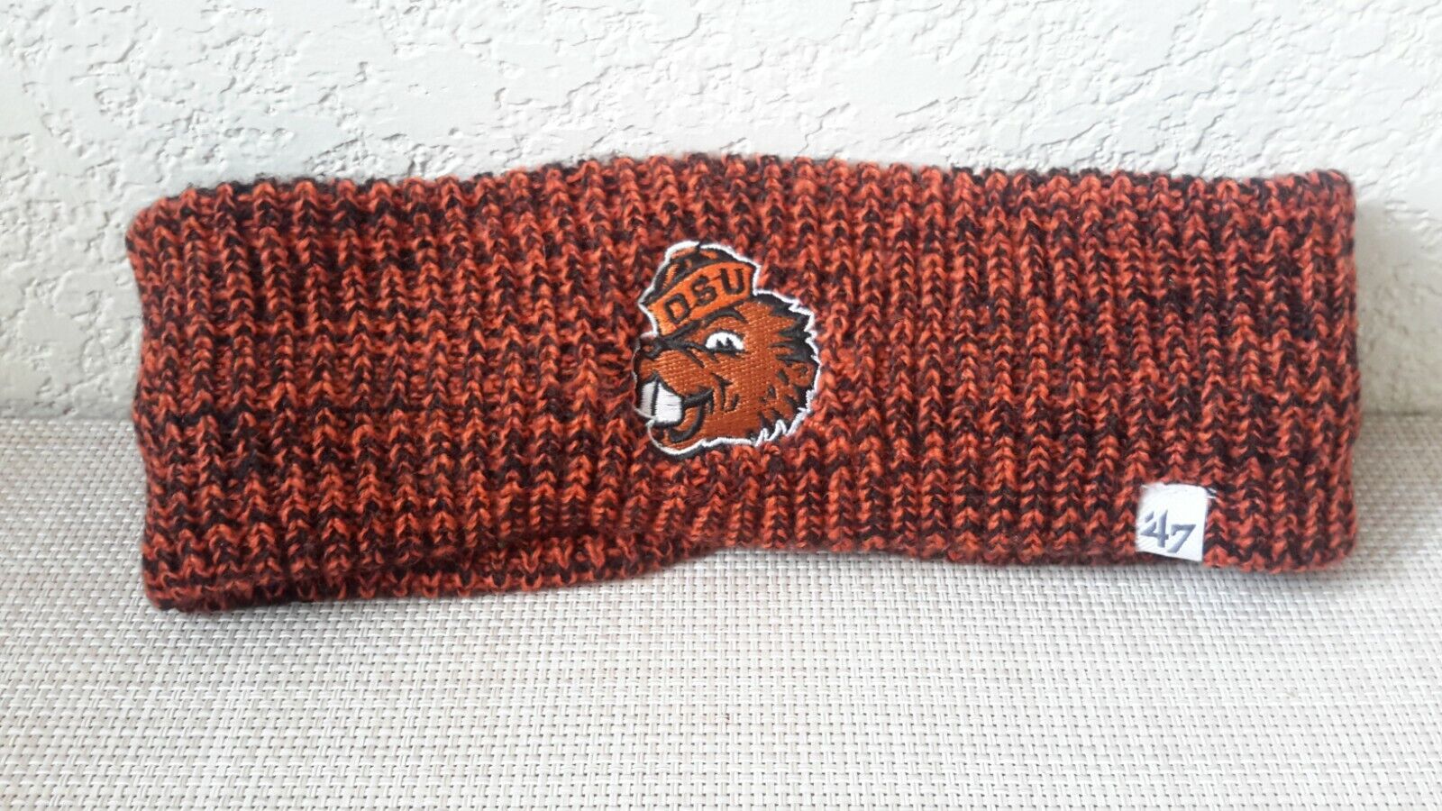 '47 Brand Oregon State University OSU Womens Knit Headband Orange/Black
