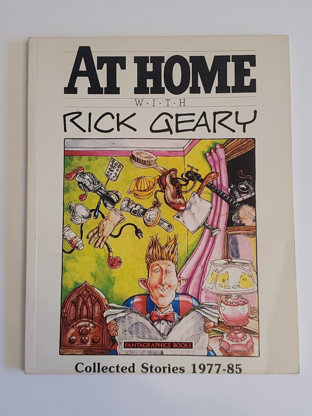 At Home with Rick Geary    Collected Stories 1977-1985 Graphic Novel Softcover