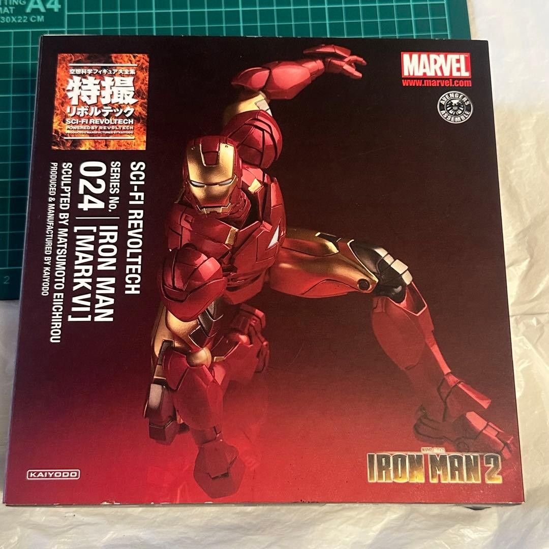 Kaiyodo Revoltech Iron Man Mark VI Figure Collectible 15+
