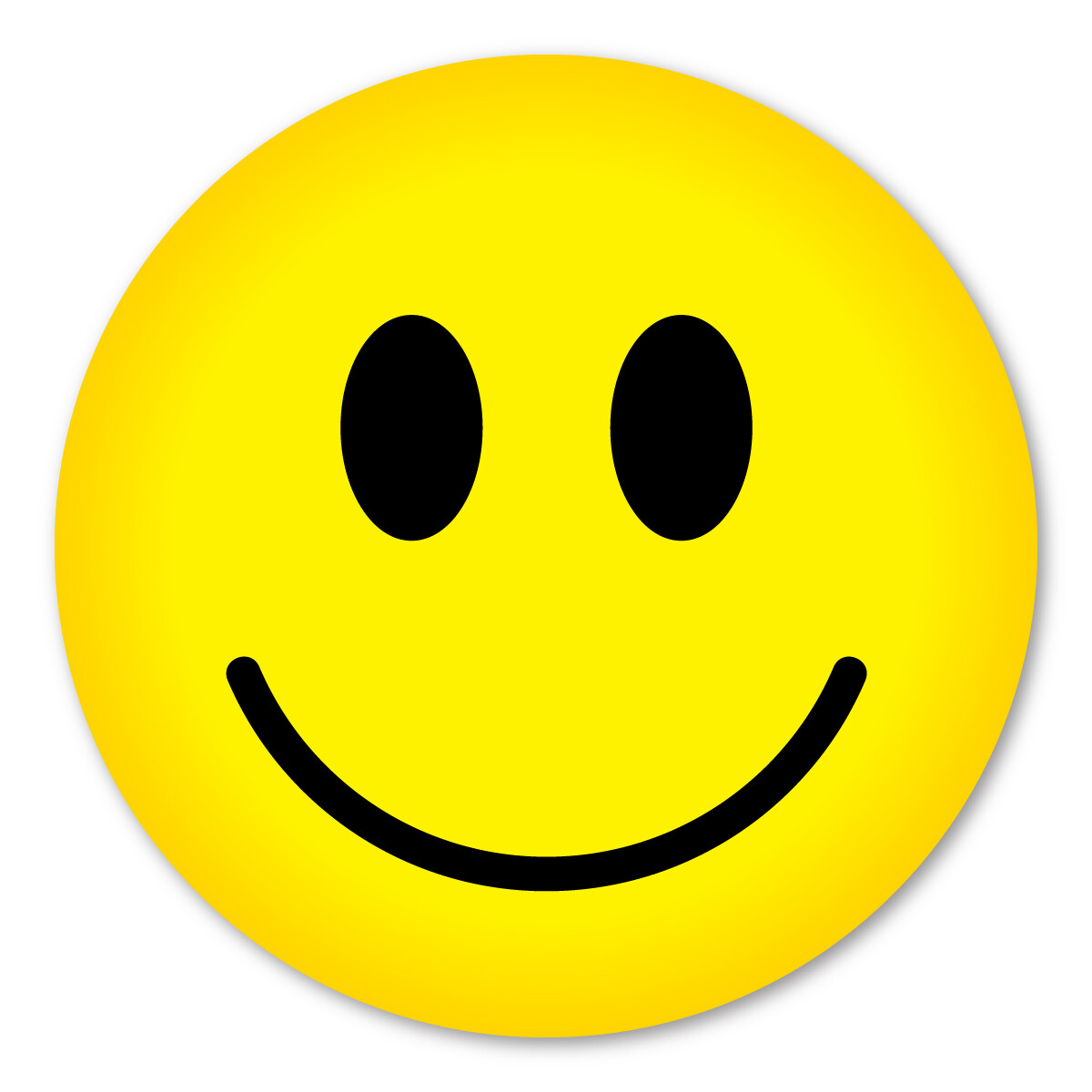 Smiley Face Circle Magnet Smiley Face Circle Magnet