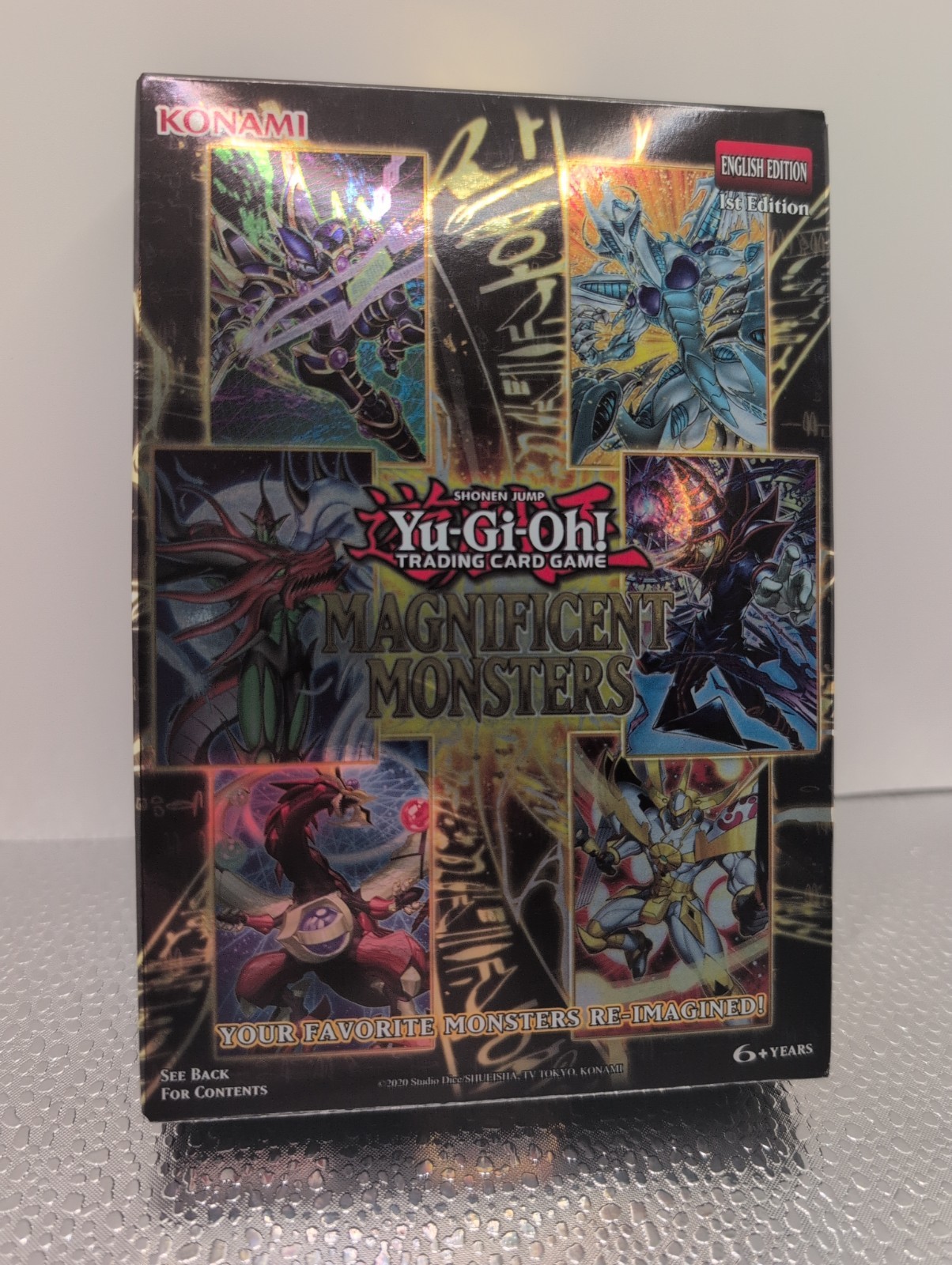Yu-Gi-Oh Magnificent Monsters Box Sealed 1st Edition 18 Foil Cards Konami TCG Yu-Gi-Oh Magnificent Monsters Box Sealed 1st Edition 18 Foil Cards Konami TCG