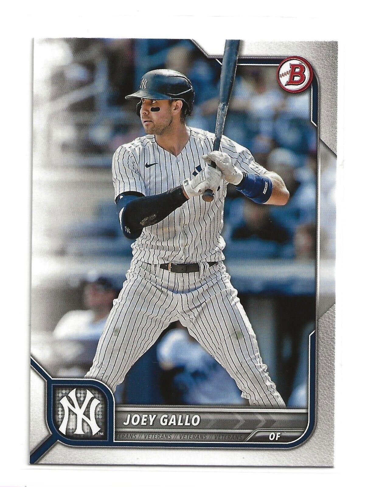 JOEY GALLO 2022 Bowman Base Card New York Yankees (#8)