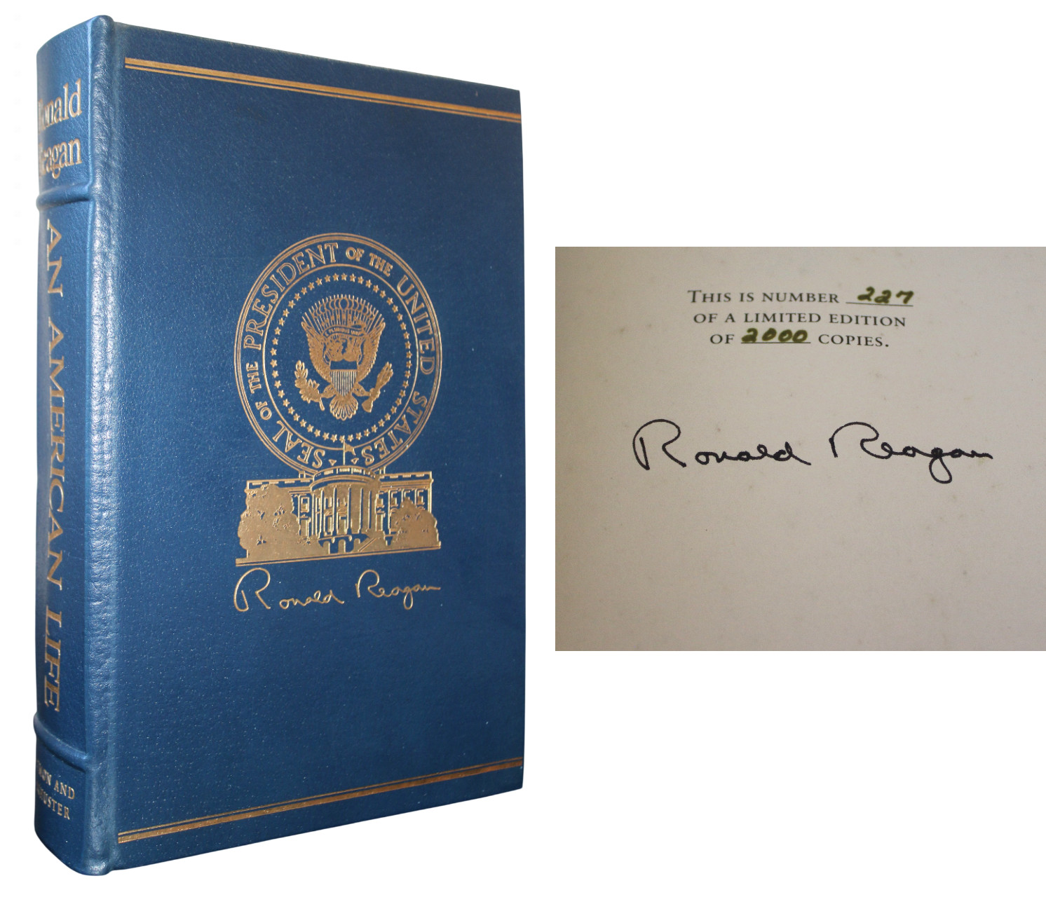 Ronald Reagan ~ Signed Autograph Ronald Reagan ~ Signed Autograph