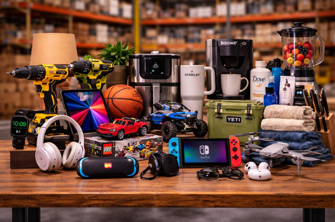 Massive Overstock Mystery Box – Bulk Mixed Items Massive Overstock Mystery Box – Bulk Mixed Items