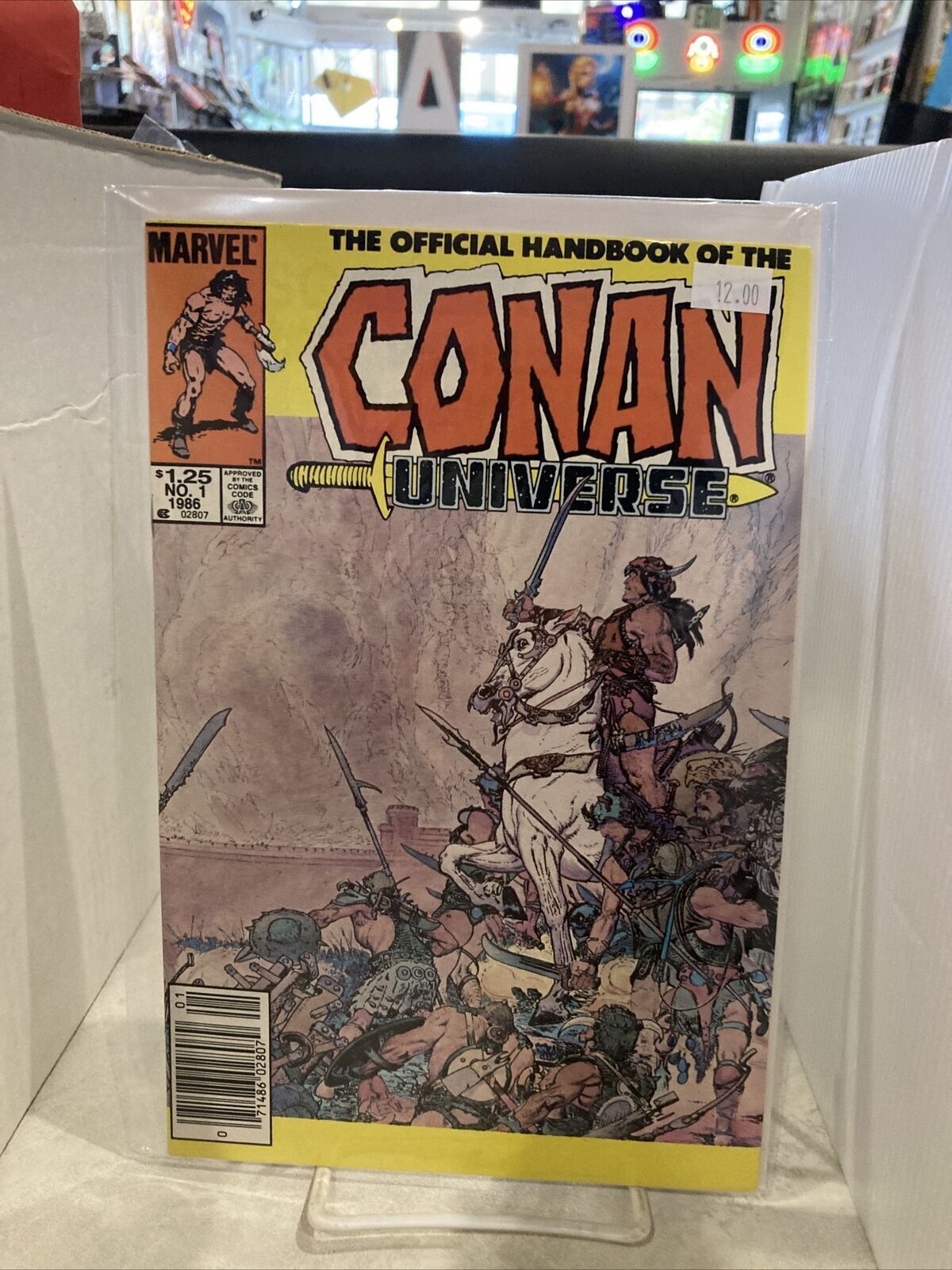The Official Handbook Of The Conan Universe #1 Marvel 1986
