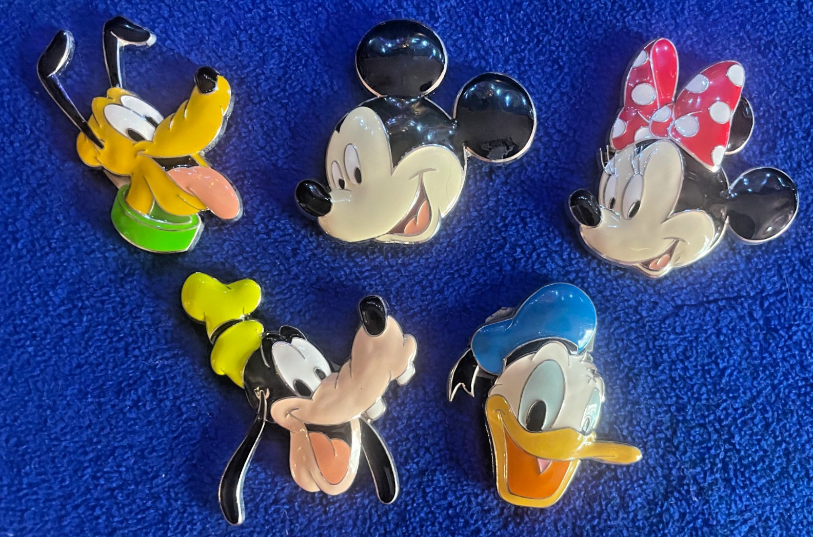 Disney FAB 5 Metal MAGNETS EXCELLENT Disney FAB 5 Metal MAGNETS EXCELLENT