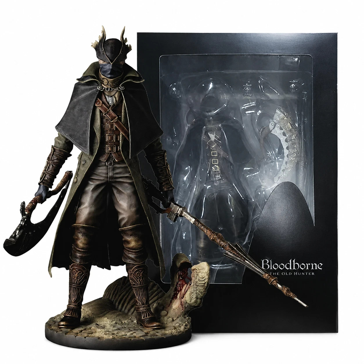 Bloodborne The Old Hunter 1/6 Scale Statue PVC Collectible Display Model Figure* Bloodborne The Old Hunter 1/6 Scale Statue PVC Collectible Display Model Figure*
