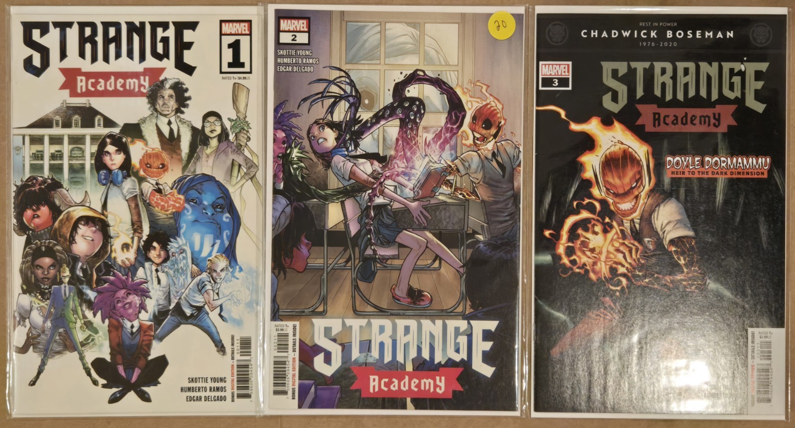 STRANGE ACADEMY #1-18 2020, FINALS #1-6 ALL 1ST PRINT COMPLETE SET SKOTTIE YOUNG