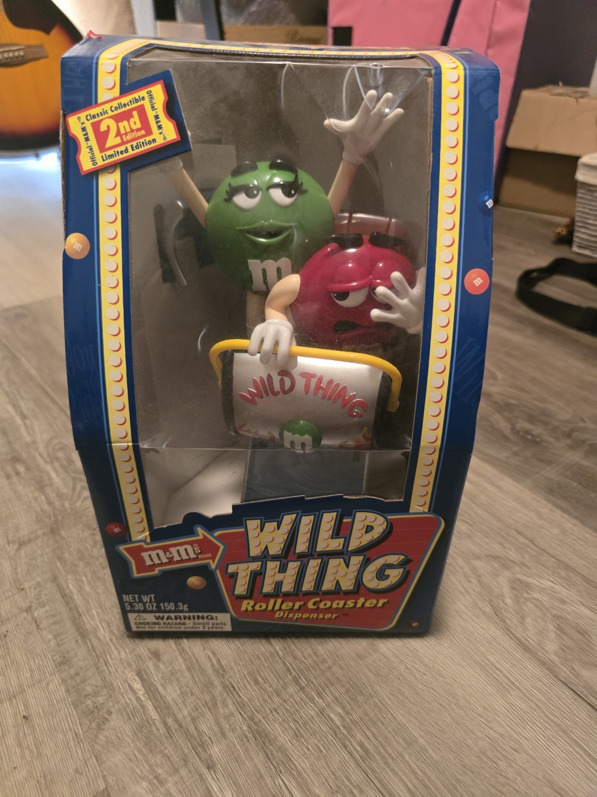 M&M\'s WILD THING Roller Coaster Candy Dispenser MM Candy Co. M&M\'s WILD THING Roller Coaster Candy Dispenser MM Candy Co.