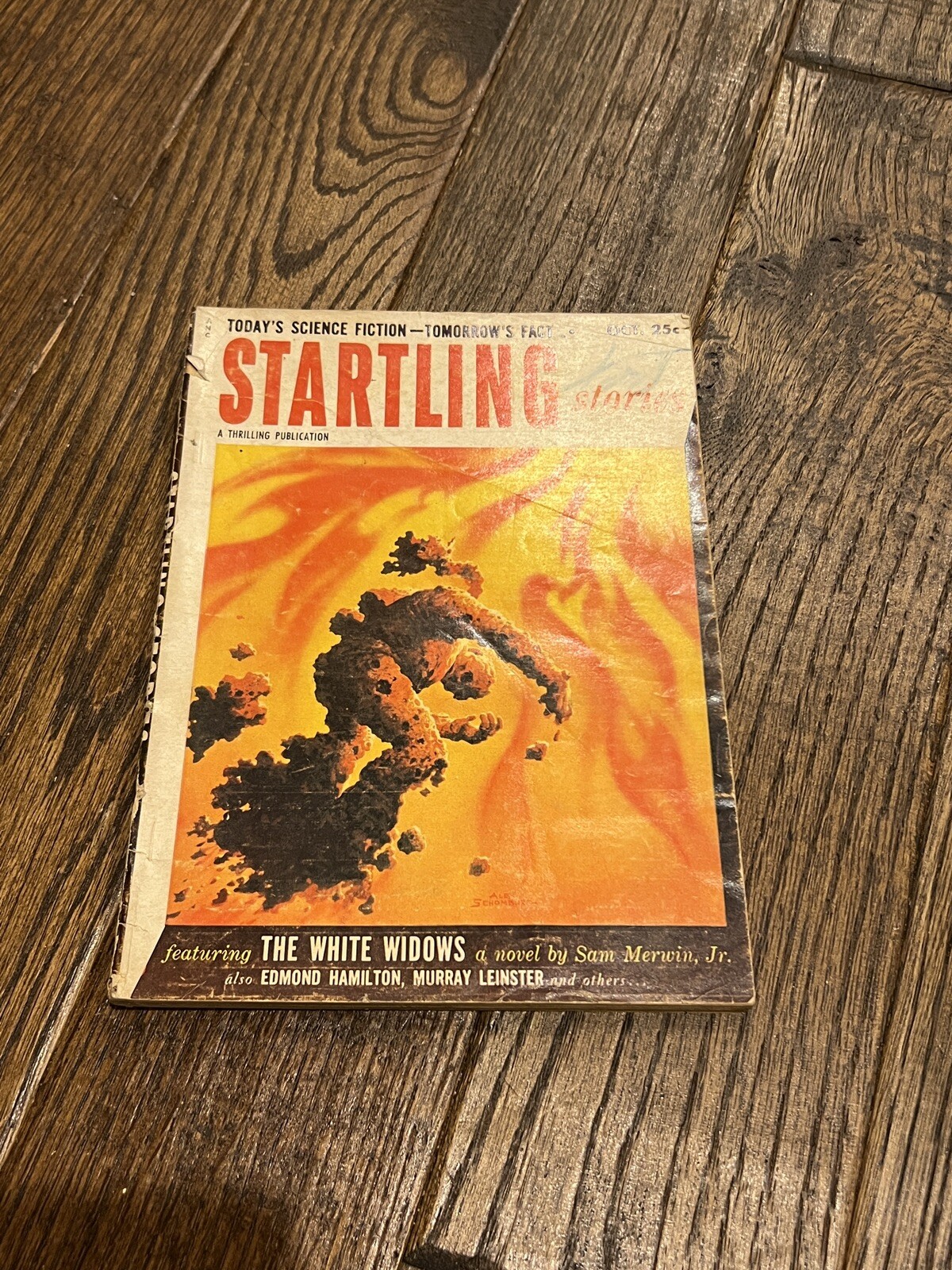 VTG Startling Stories The White Widows October 1953 Vol 31 No. 1 Comics Scifi