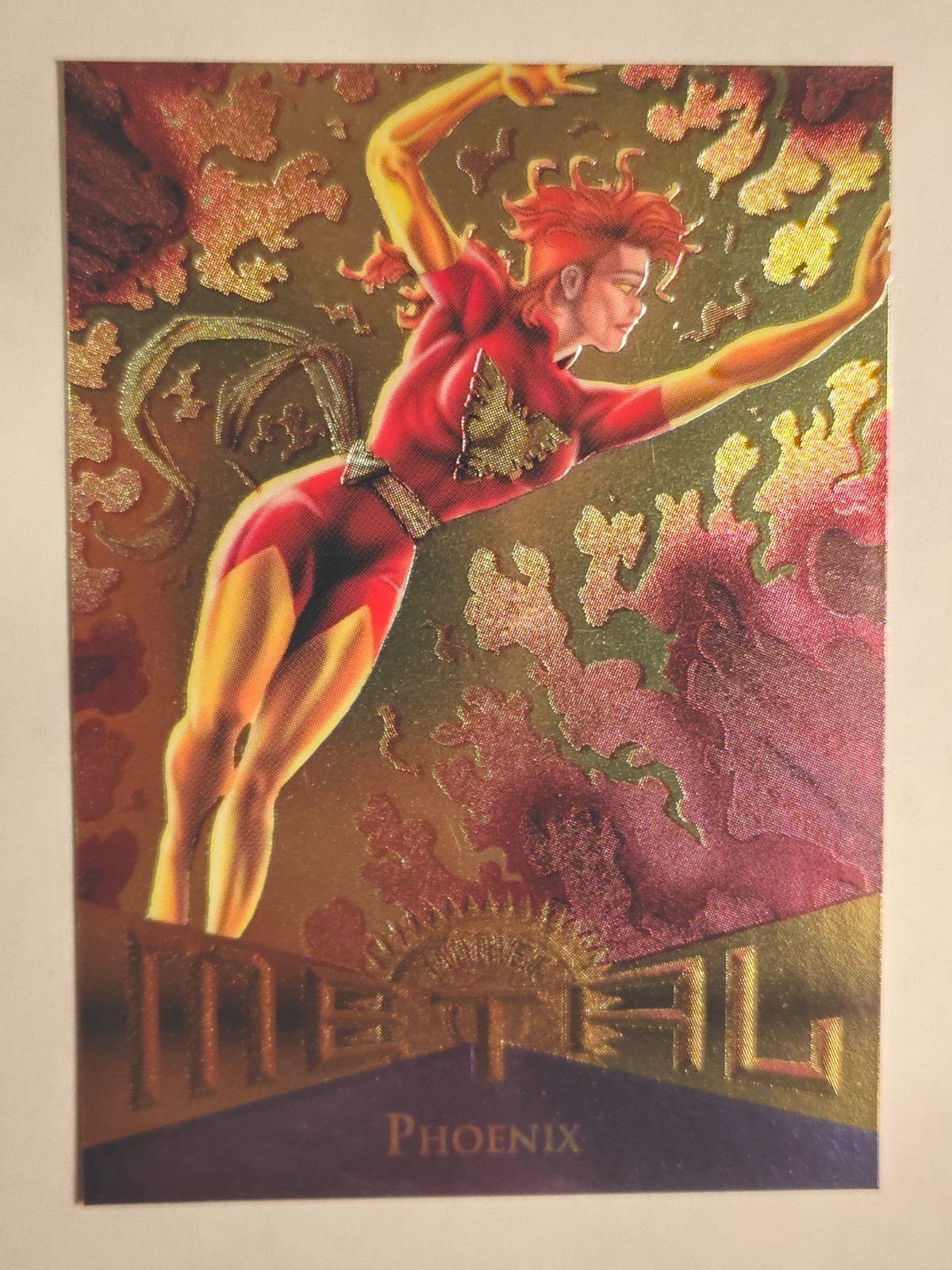 Phoenix - 1995 Fleer Marvel Metal #110 Phoenix - 1995 Fleer Marvel Metal #110