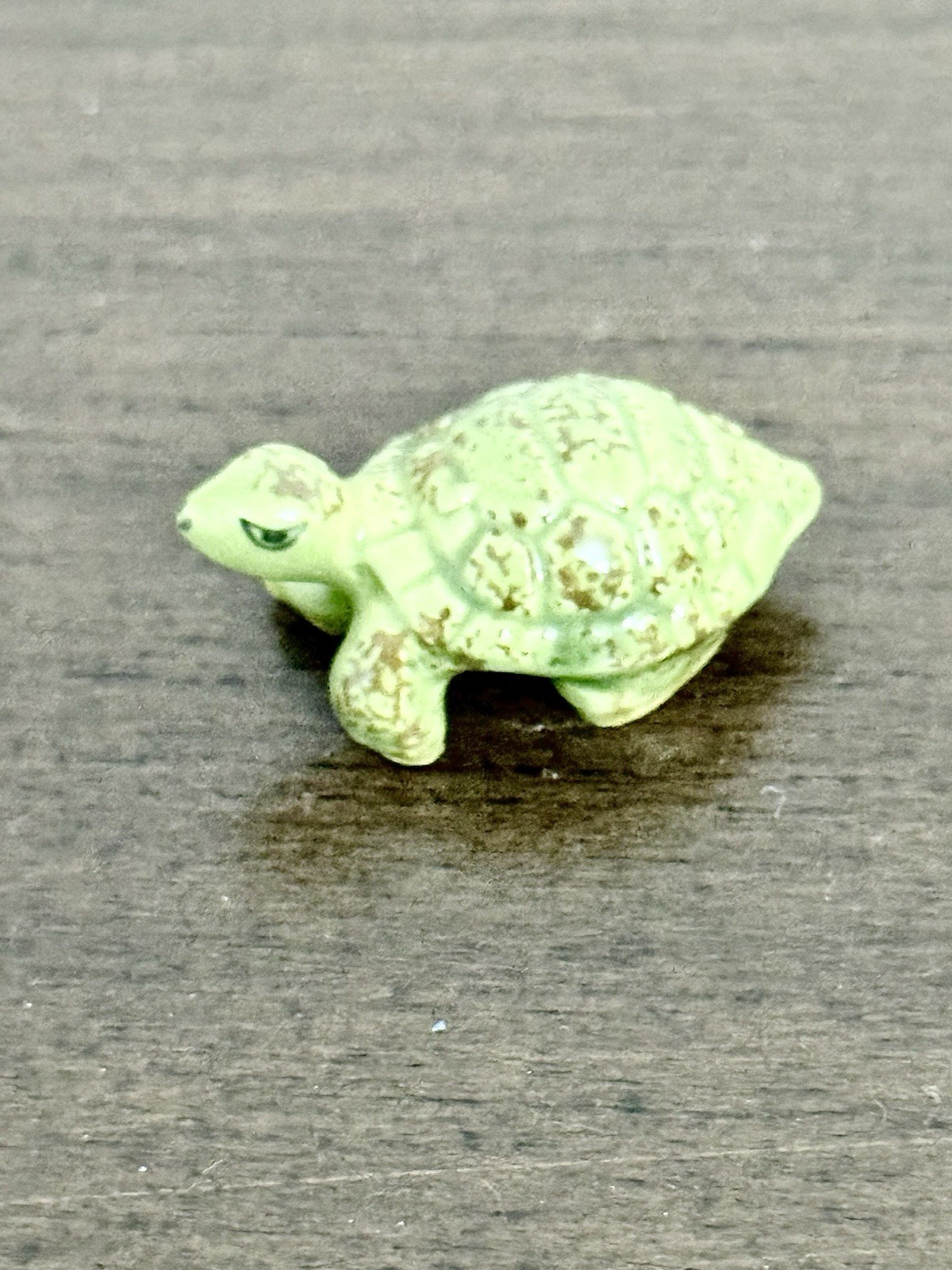 Hagen Renaker Miniature Green Turtle Baby Vintage