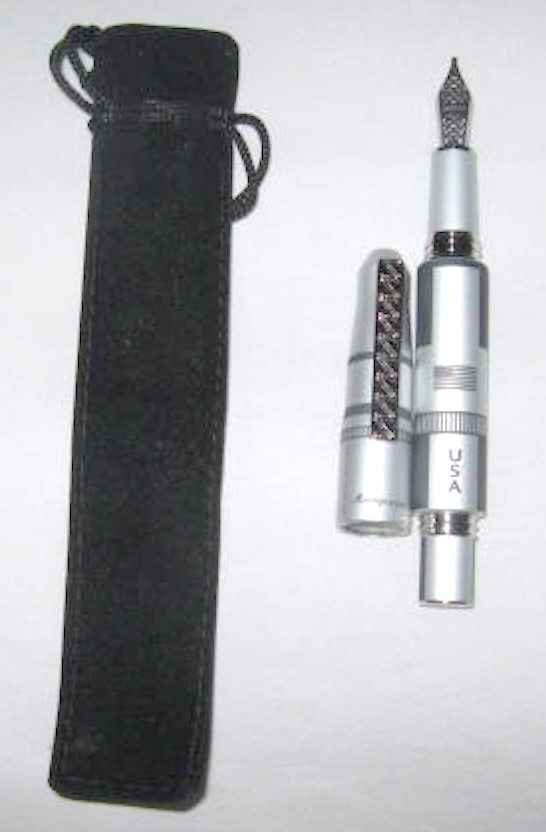 Montegrappa Moon Landing Standard Edition Fountain Pen With Steel Stub Nib Montegrappa Moon Landing Standard Edition Fountain Pen With Steel Stub Nib