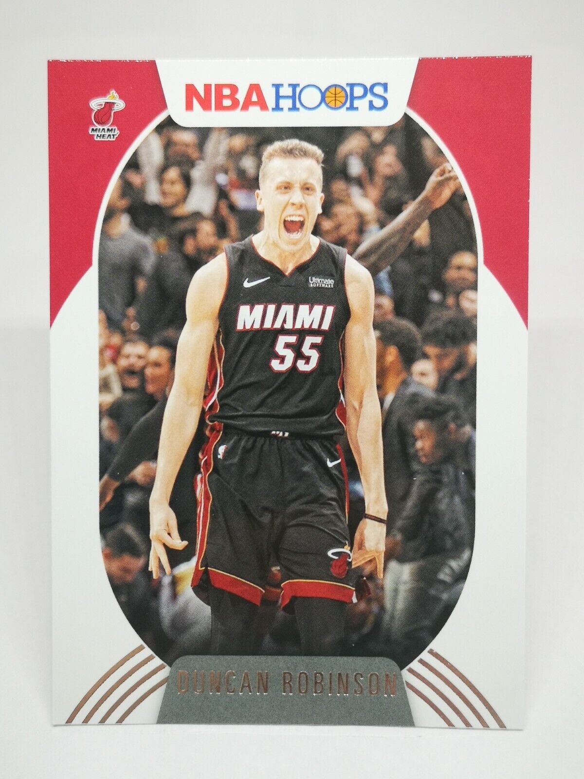 2020-21 Panini Hoops N26 Card NBA Base #180 Duncan Robinson - Miami Heat
