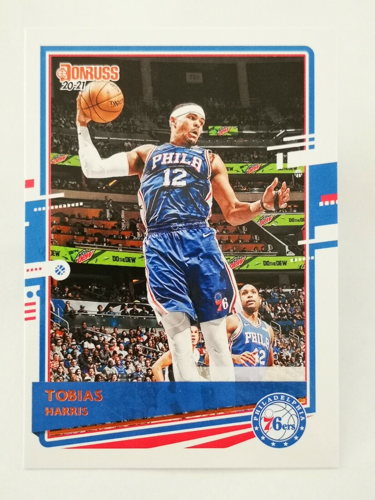 2020-21 Donruss Panini N18 NBA Trading Card 178 Philadelphia 76ers Tobias Harris