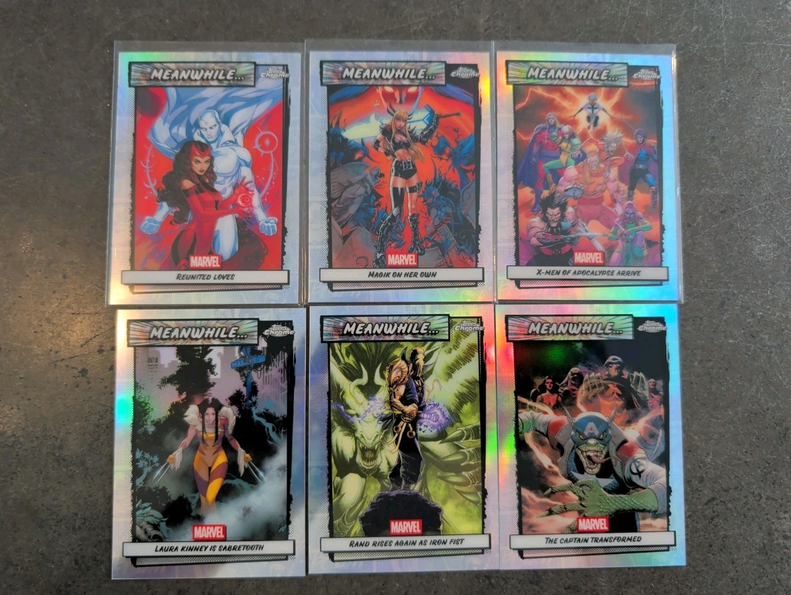 2026 Topps Chrome Marvel Meanwhile Insert Lots Of 6 2026 Topps Chrome Marvel Meanwhile Insert Lots Of 6