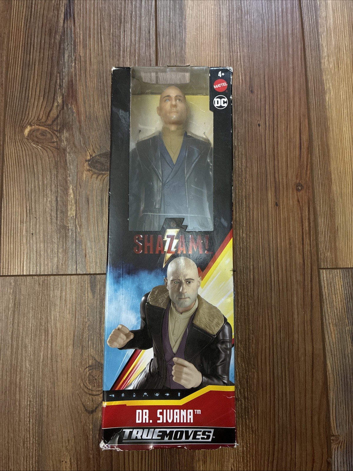 Mattel DC Shazam Truemoves Dr. Sivana 12 in Posable Figure GCW31 NEW SEALED Mattel DC Shazam Truemoves Dr. Sivana 12 in Posable Figure GCW31 NEW SEALED