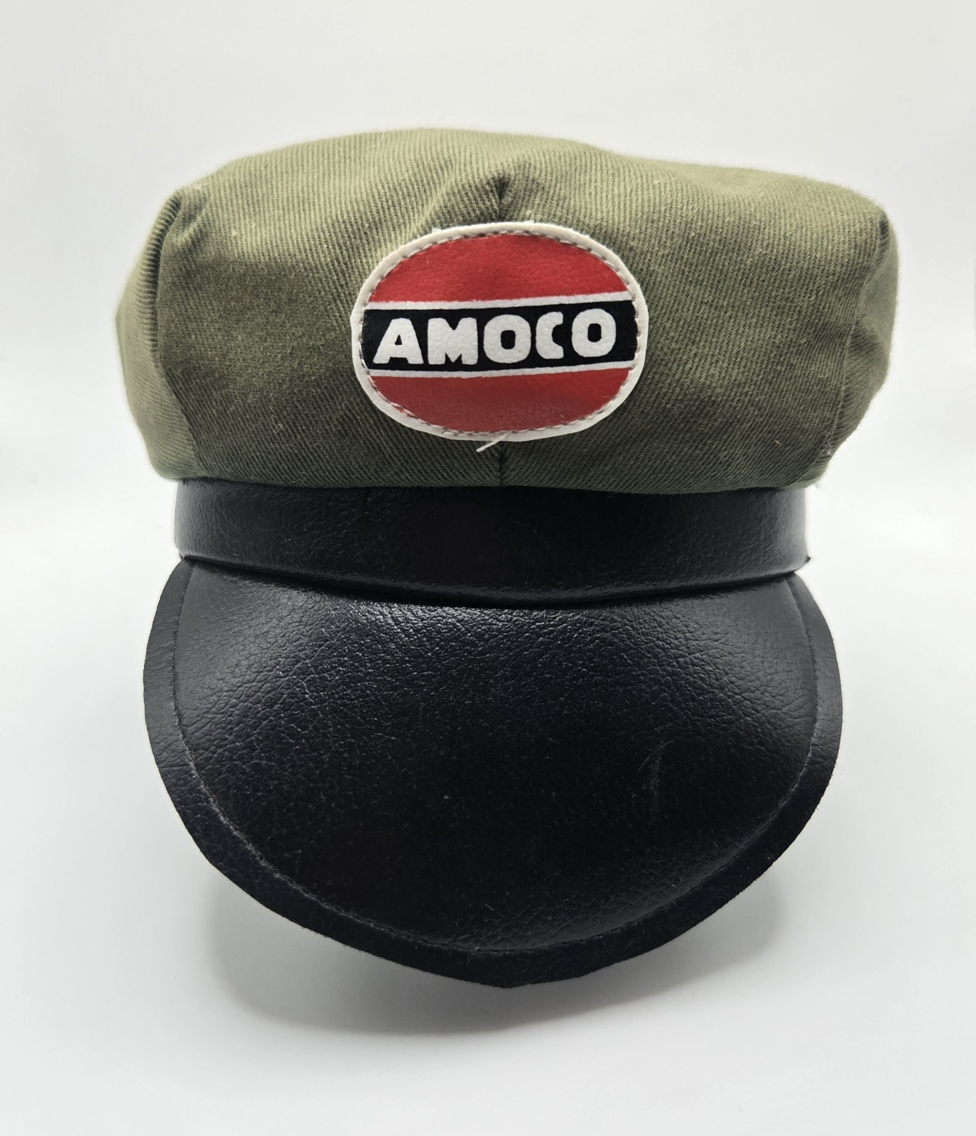 Vintage Amoco American Oil Co Gas Station Attendant Uniform Hat Salesman Sample Vintage Amoco American Oil Co Gas Station Attendant Uniform Hat Salesman Sample