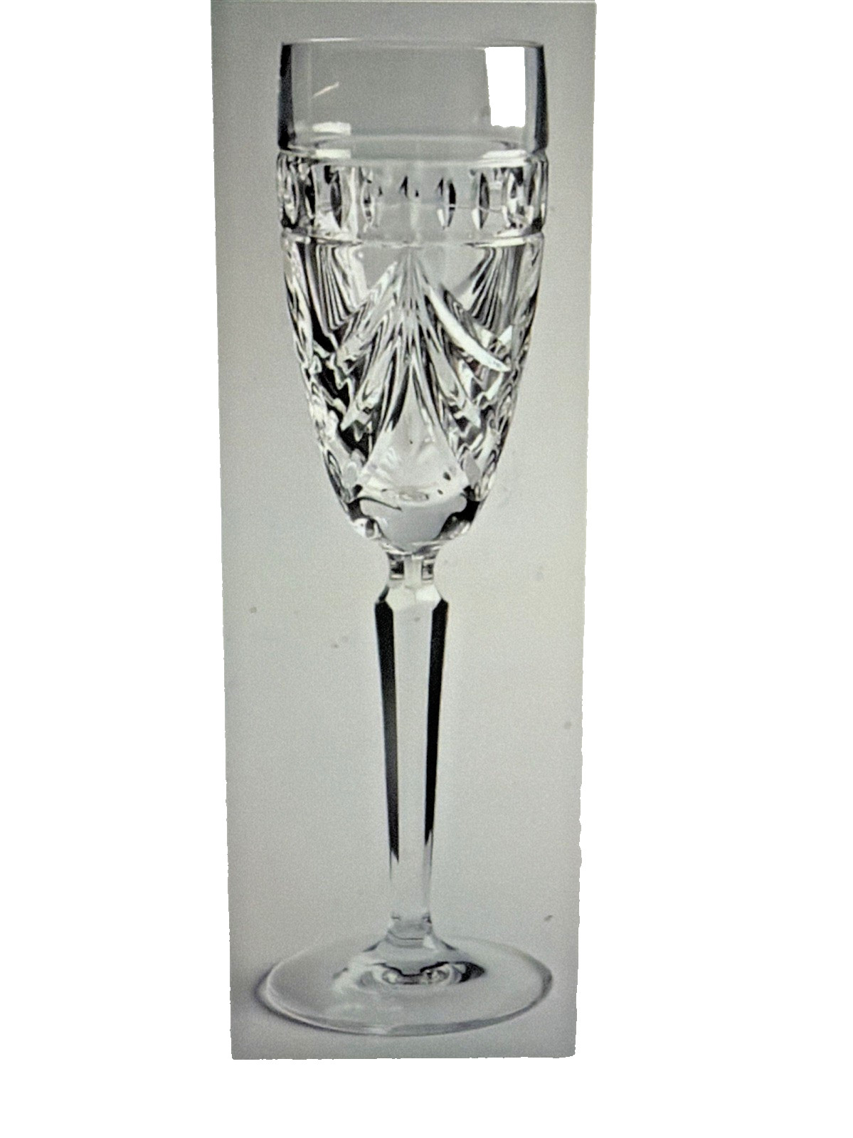 Waterford Overture Crystal Champagne Flute - RETIRED Waterford Overture Crystal Champagne Flute - RETIRED