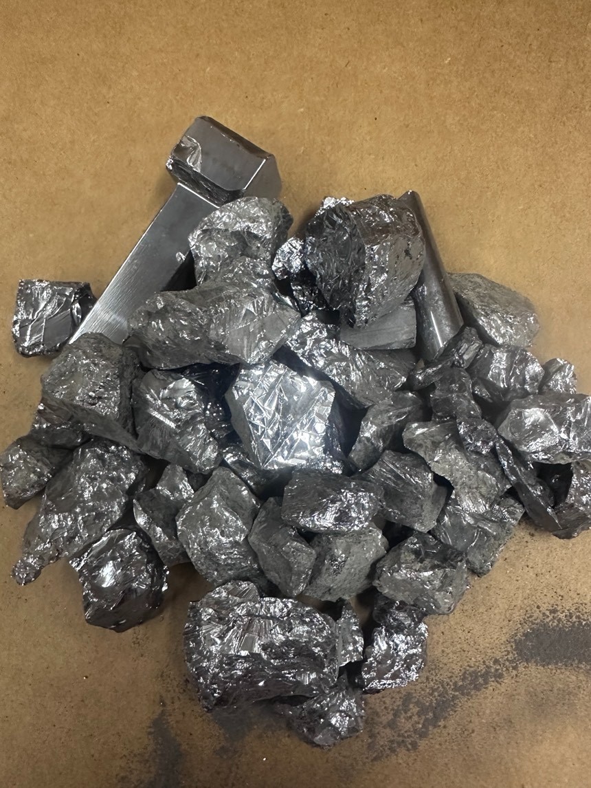 High Purity Silicon Metal pieces (99.999% Pure Silicon Metal) 1 lb. High Purity Silicon Metal pieces (99.999% Pure Silicon Metal) 1 lb.