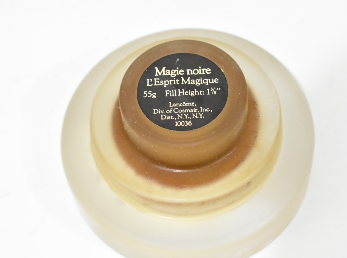 Vintage Lancome MAGIE NOIRE L\'Esprit Magique Perfumed Candle 55g Original W/Box