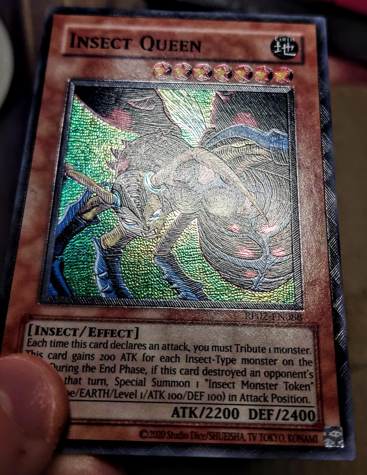 Yu-Gi-Oh Ultimate Rare Style Insect Queen Yu-Gi-Oh Ultimate Rare Style Insect Queen