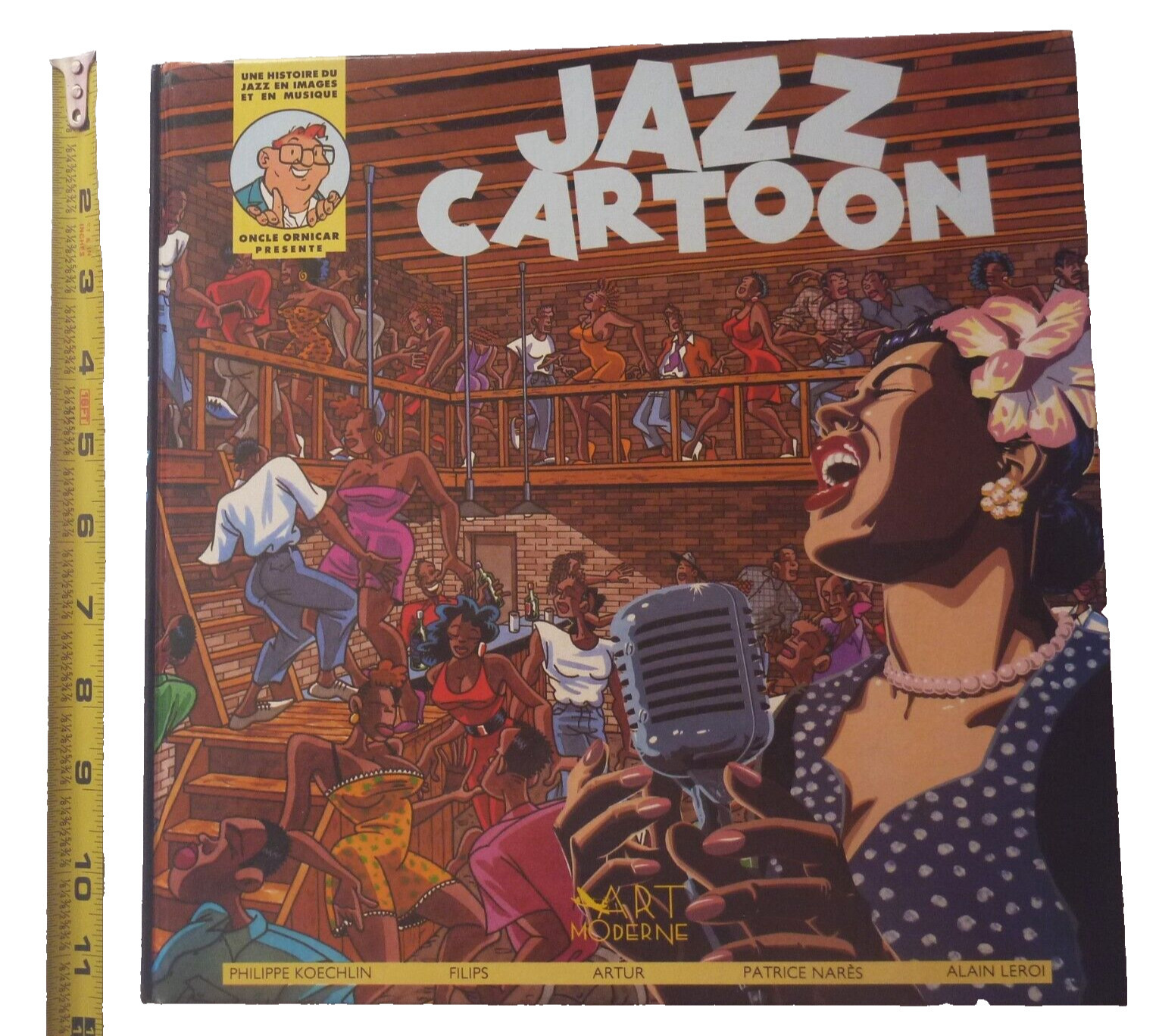 French Jazz Cartoon Comic book Louis Armstrong Quel drôle de rêve Rare 80s Rare French Jazz Cartoon Comic book Louis Armstrong Quel drôle de rêve Rare 80s Rare