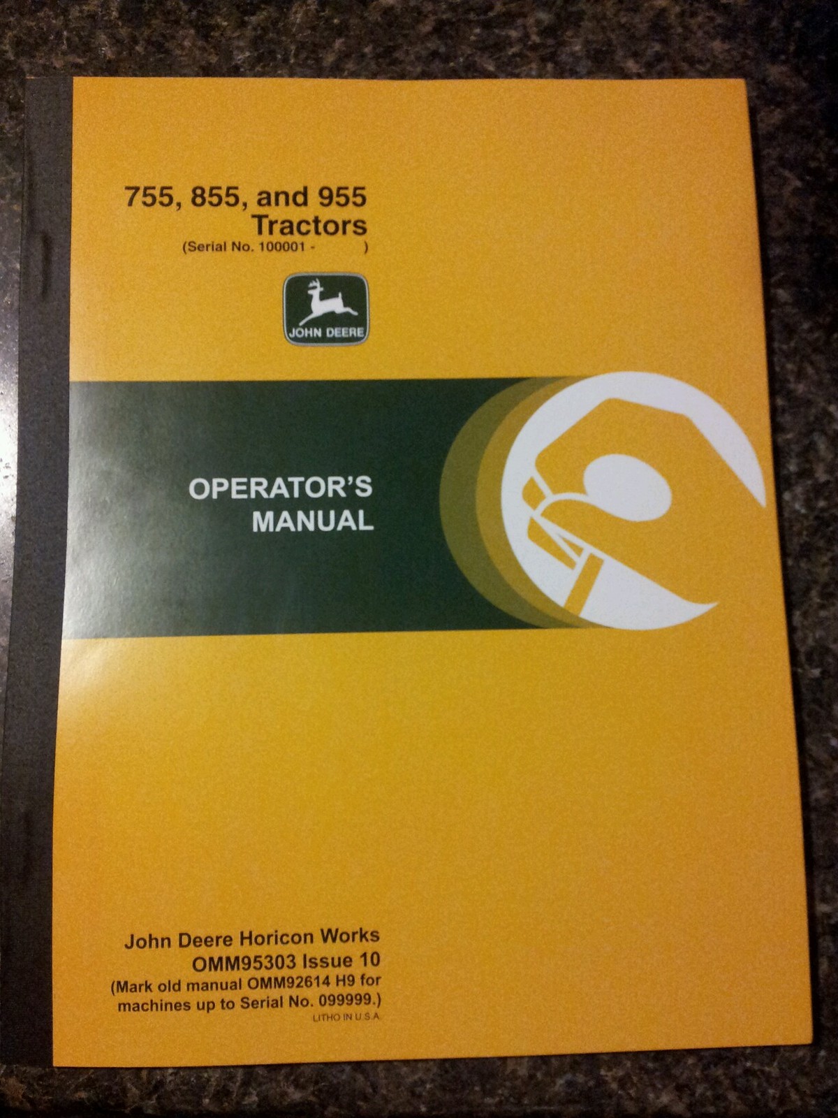 NEW JOHN DEERE 755 855 955 OPERATORS MANUAL NEW JOHN DEERE 755 855 955 OPERATORS MANUAL