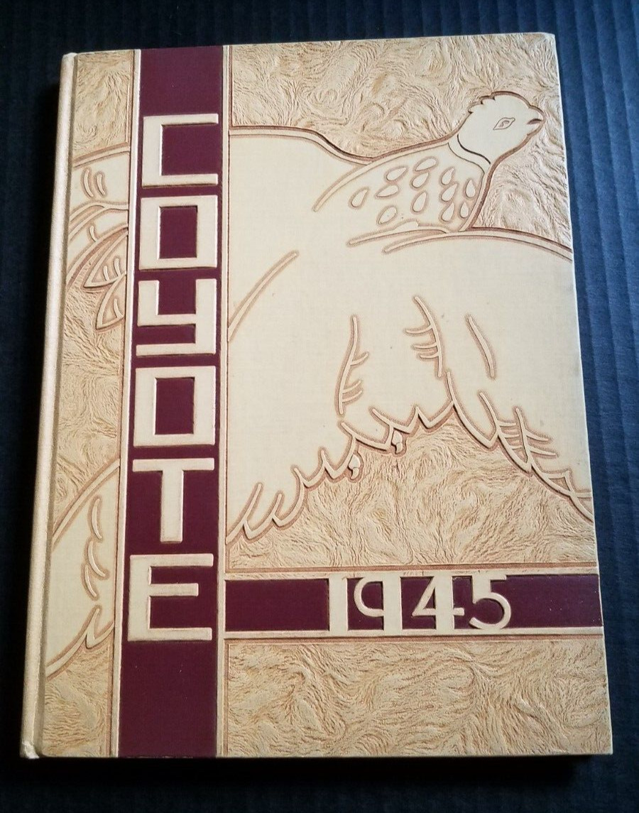 1945 Coyote University of South Dekota Yearbook