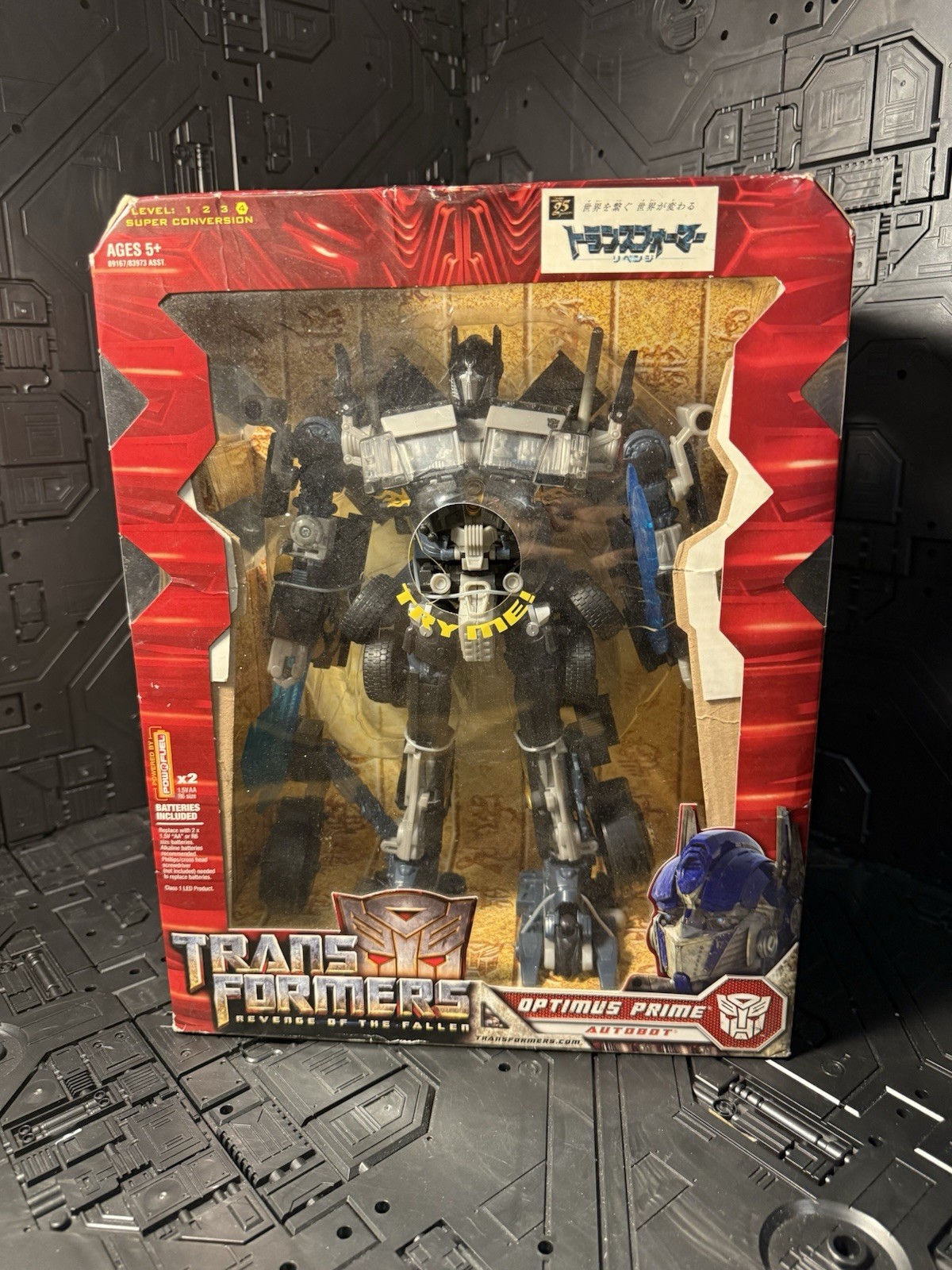 Sealed Transformers Movie ROTF Amazon Japan Exclusive Optimus Prime Black Ver