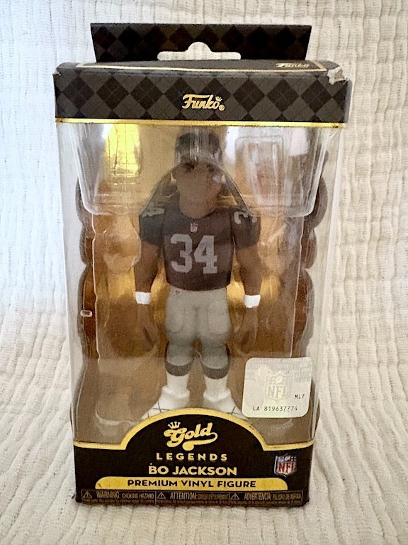 FUNKO POP NFL GOLD LEGENDS RAIDERS BO JACKSON 5 INCH FIGURE FUNKO POP NFL GOLD LEGENDS RAIDERS BO JACKSON 5 INCH FIGURE