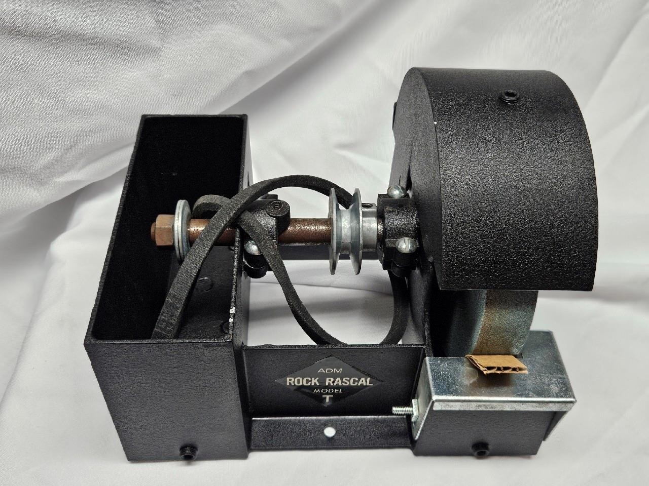ADM Rock Rascal Mod T 6 INCH Combination Lapidary Grinder Trim Saw Missing Parts ADM Rock Rascal Mod T 6 INCH Combination Lapidary Grinder Trim Saw Missing Parts