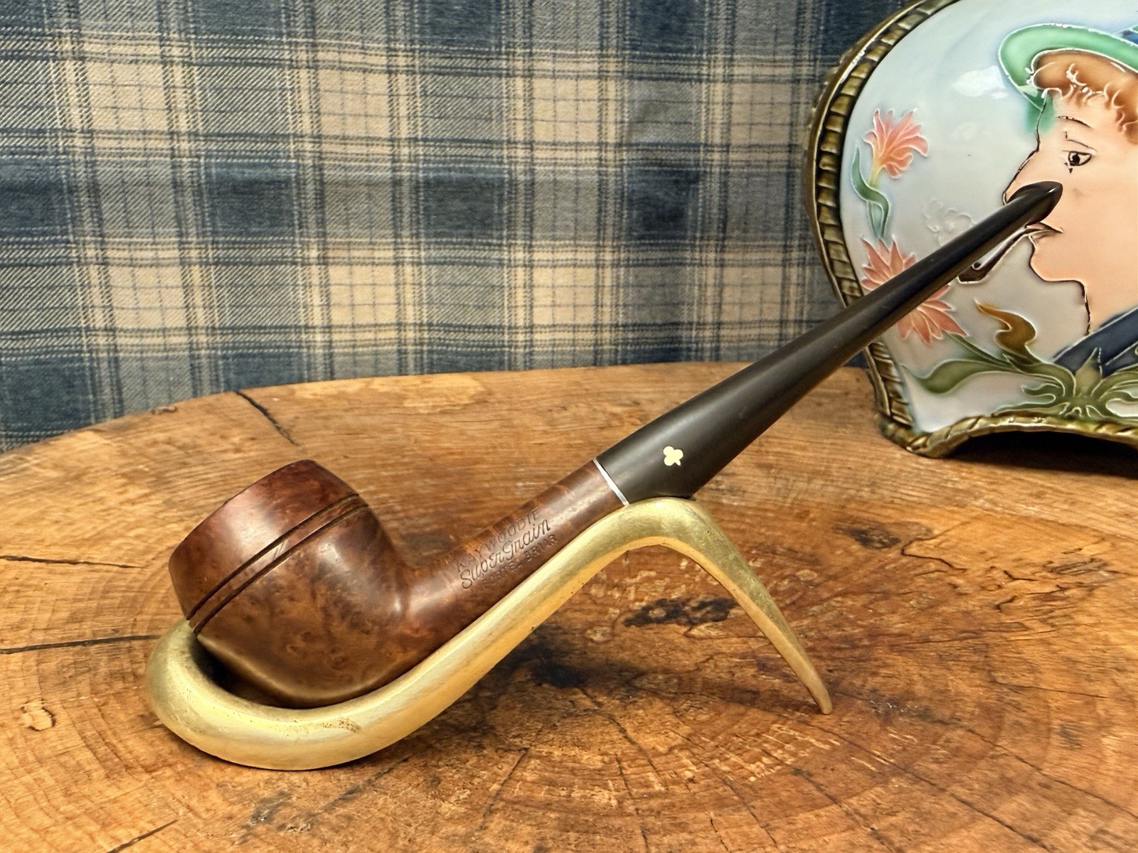 Early 60’s KAYWOODIE Super Grain Bulldog - 50C - 3 Hole Stinger Estate Pipe Early 60’s KAYWOODIE Super Grain Bulldog - 50C - 3 Hole Stinger Estate Pipe