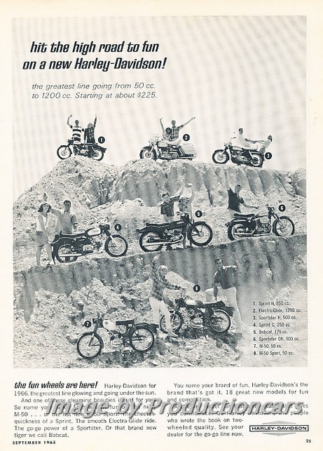 1966 Harley Davidson motorcycle Bike Advertisement Print Art Ad J765 1966 Harley Davidson motorcycle Bike Advertisement Print Art Ad J765