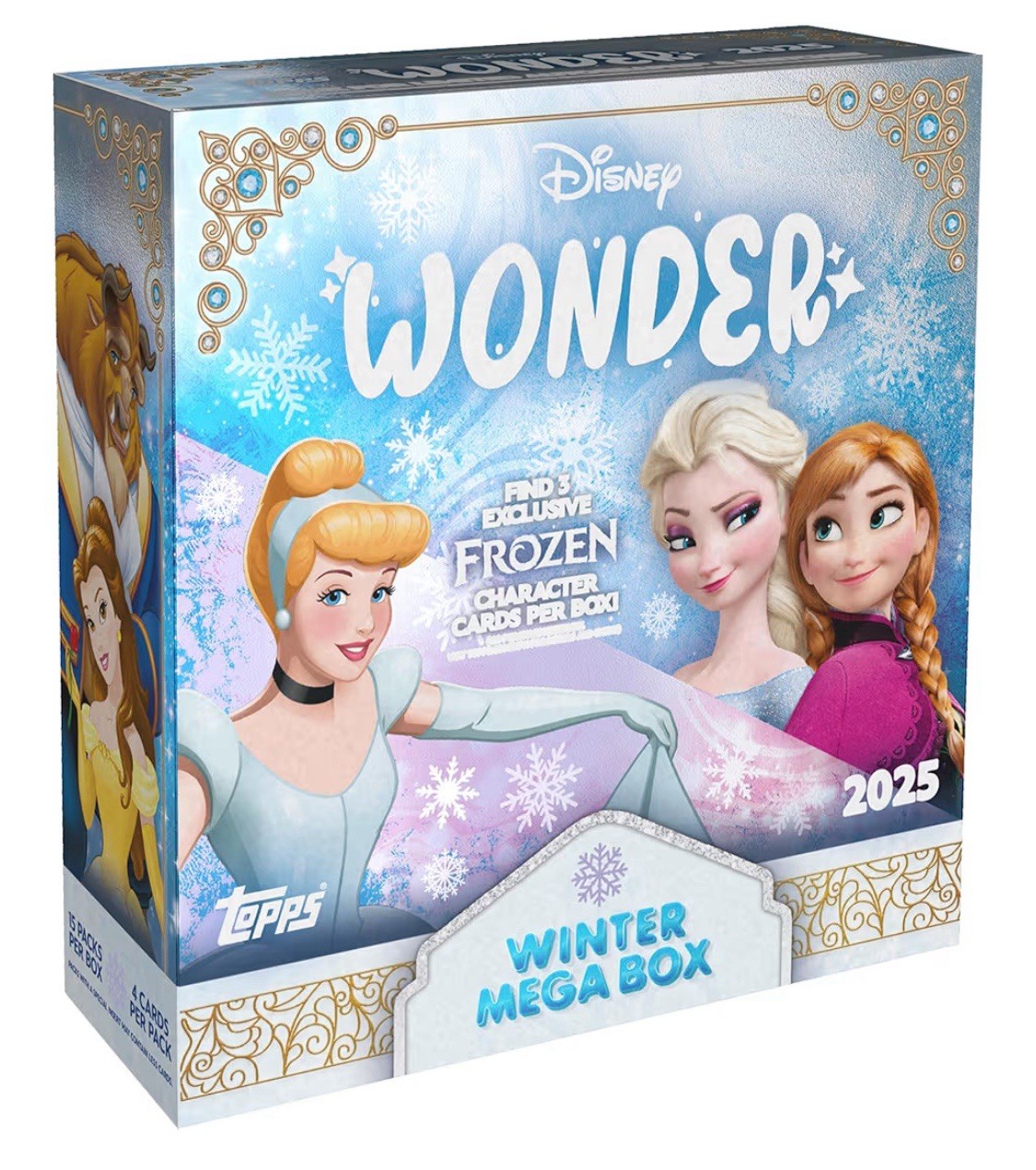 2025 TOPPS DISNEY WONDER MEGA BOX FACTORY SEALED 2025 TOPPS DISNEY WONDER MEGA BOX FACTORY SEALED