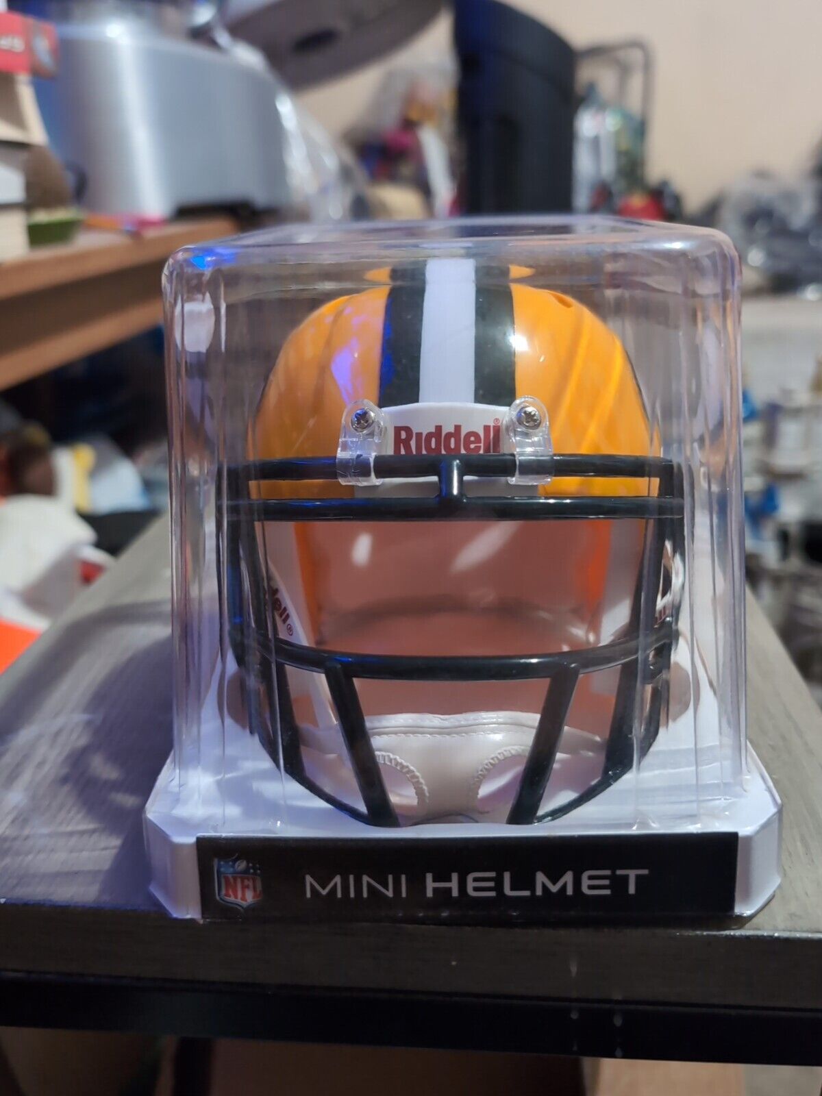 Green Bay Packers Speed Riddell Football Mini Helmet New In Box