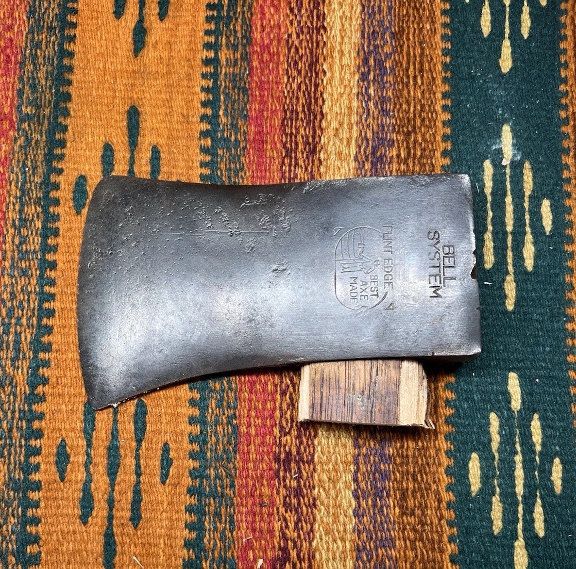 True Temper Kelly Works Flint Edge Axe Best Axe Made Bell System True Temper Kelly Works Flint Edge Axe Best Axe Made Bell System