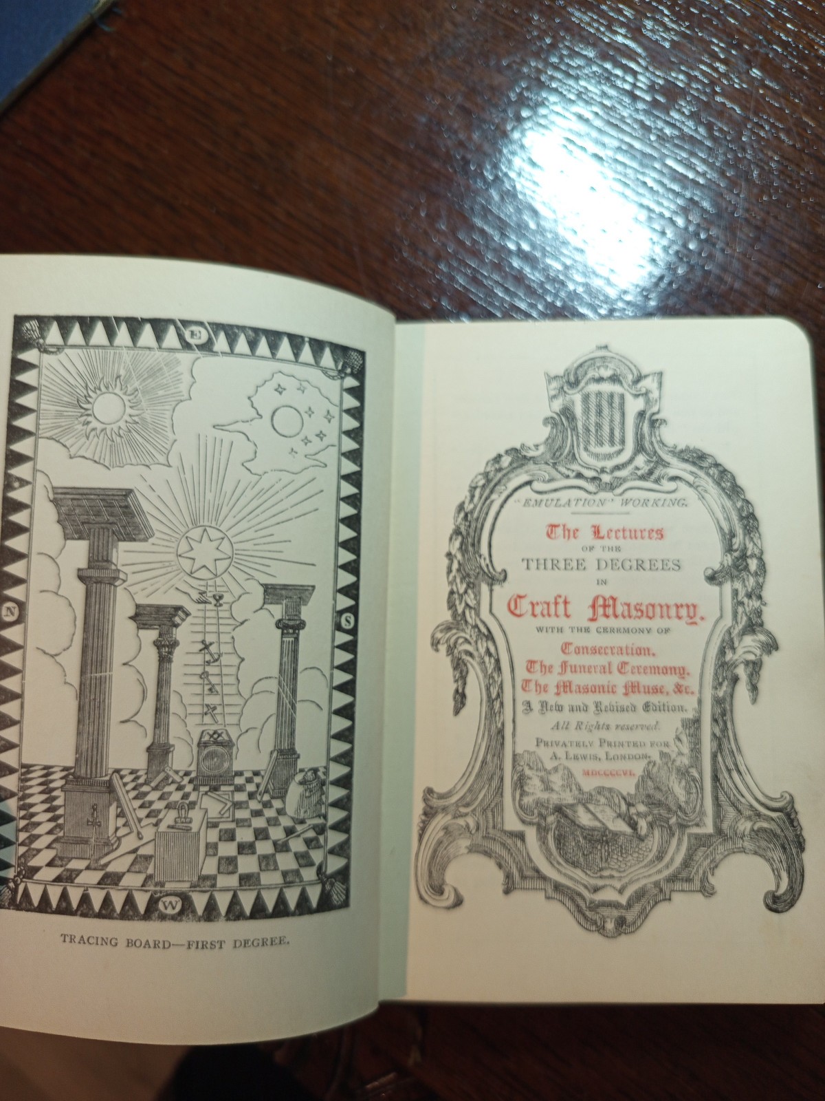 1906 Emulation Working The Lectures Three degrees Craft Freemasonry masonic/854 1906 Emulation Working The Lectures Three degrees Craft Freemasonry masonic/854