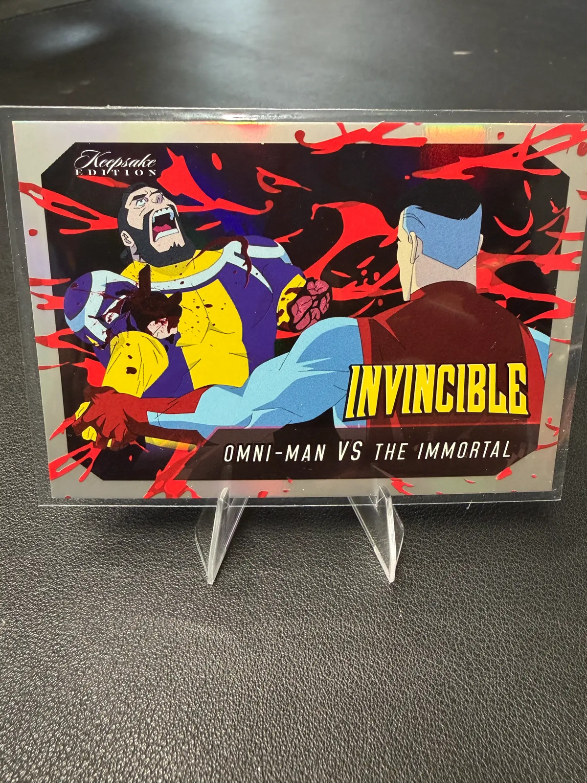 2026 Invincible Omni-Man vs Immortal #281 + Free Pack 2026 Invincible Omni-Man vs Immortal #281 + Free Pack