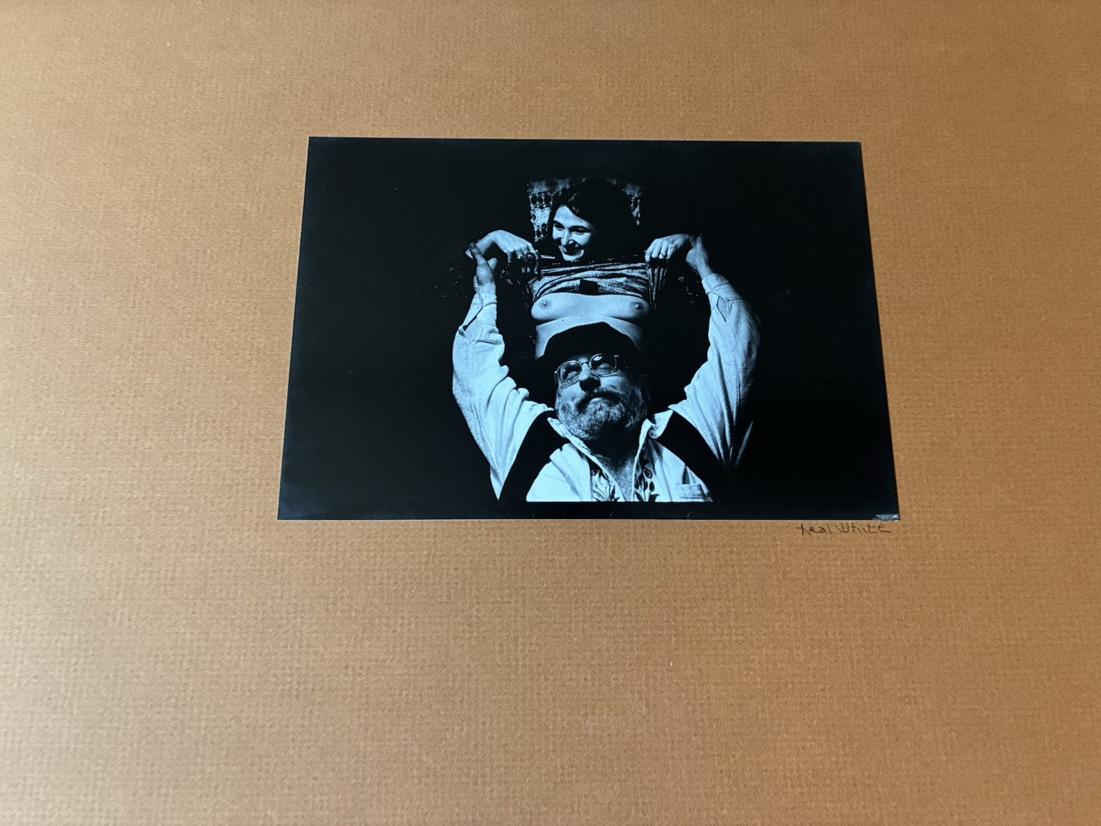Neal White 1972 Photo of Judy Dater & Jack Welpott Vintage Gelatin Silver Print