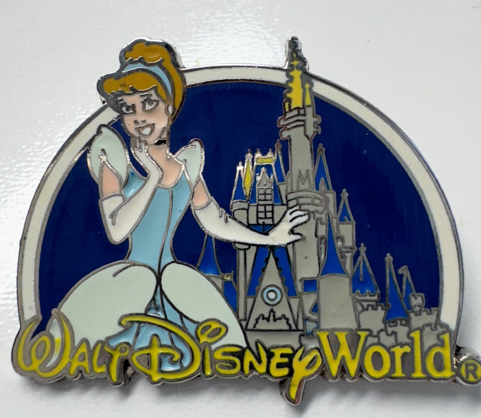 Walt Disney World 2008 Cinderella Where Dreams Come True Deluxe Pin